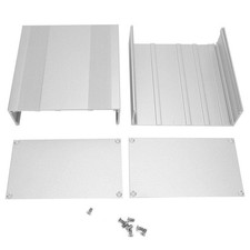 Aluminum Enclosure Case Silver DIY Electronic Circuit Board Project PCB Instr...