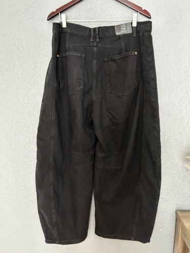 Free People We The Free Good Luck Mid-Rise Cord Barrel Jeans GR 31 - Bild 5 von 8