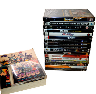 PC Spiele Sammlung - Half Life 2, Call of Duty, GTA III, Need for Speed u.v.a.