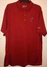   Nike Dri-Fit RED DISNEY MICKEY MOUSE Mens Polo Shirt XL X Large NWOT NEW