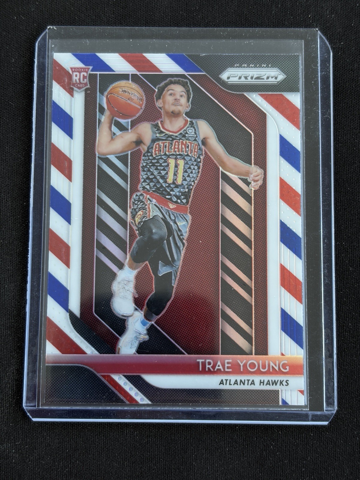 Trae Young 2018 Prizm #78 Red White Blue Price Guide - Sports Card