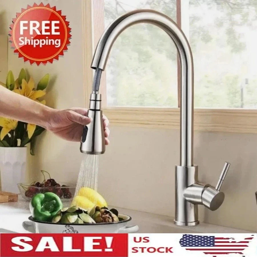 SUS304 Grifo De Cocina De Acero Inoxidable Saque Toca - China Cocina Mezclador, El Giro De 360