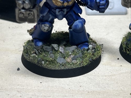 Terminator Squad (5 Stk) - Space Marines 40k - Tabletop Ready Bemalt / Painted - Foto 9 di 10