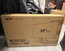 Acer Nitro QG1 QG271 Gbip 27in IPS LED FHD 120Hz 1ms Gaming Monitor