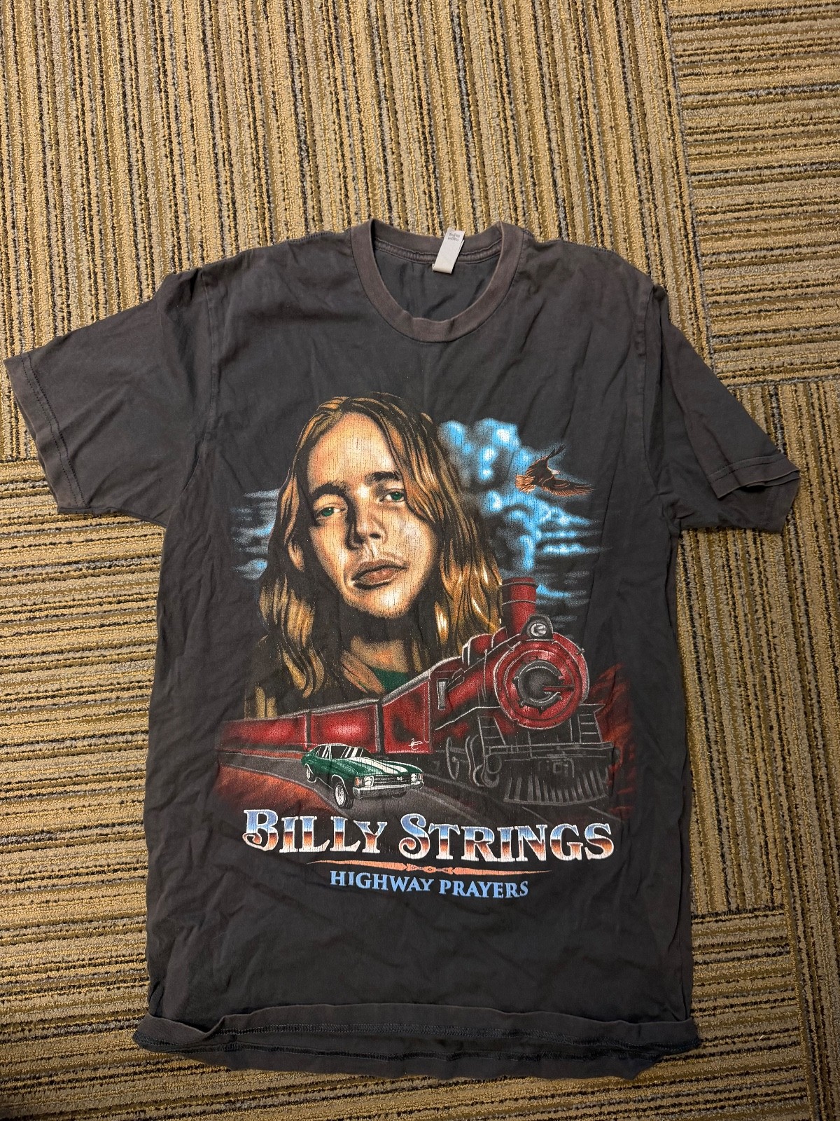 billy strings highway prayers shirt, medium - image 1