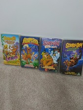 Scooby Doo x4 VHS bundle