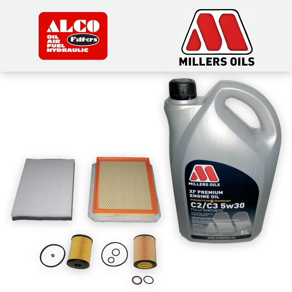 SERVICE KIT for VAUXHALL/OPEL ASTRA H 1.7 CDTI OIL AIR FUEL CABIN FILTERS +OIL