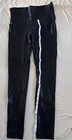 Spanx Leggings Faux Leather Side Pockets and Trim Size Large — photo 8