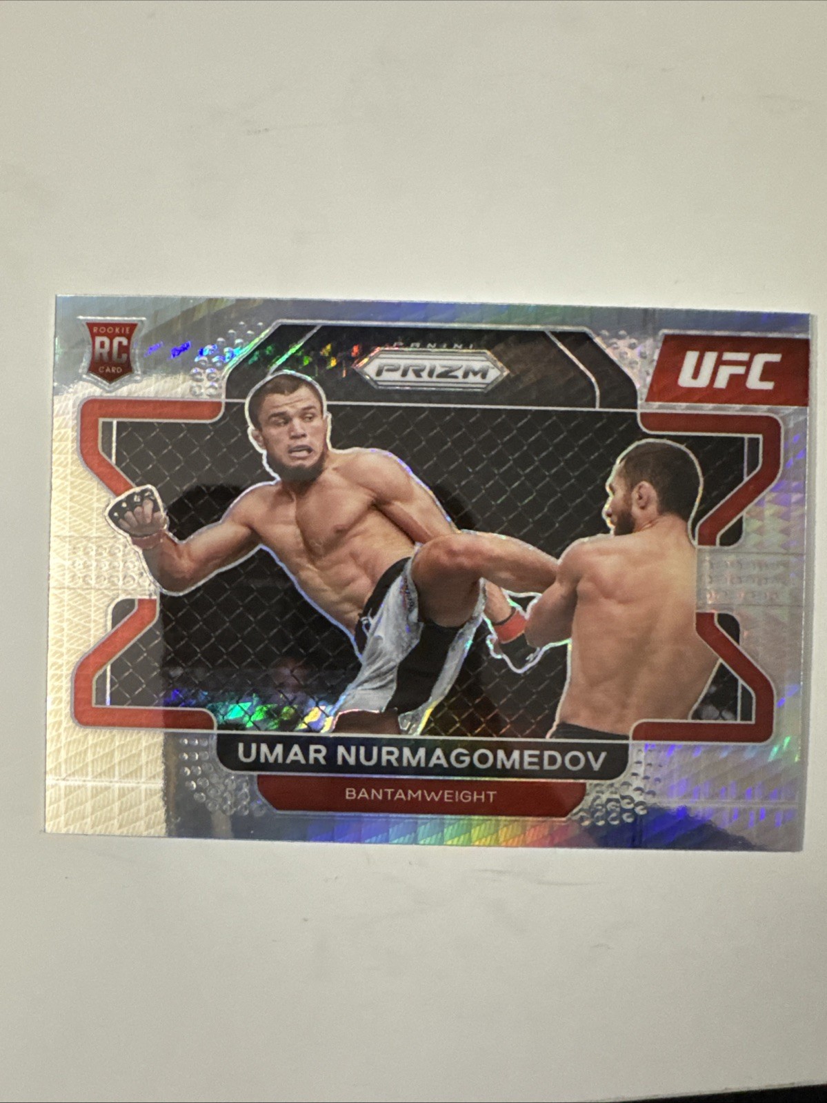 2022 Panini Prizm UFC - Umar Nurmagomedov #32 Silver Prizm (RC)