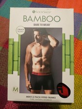 Dare to Wear Mens Bamboo Boxers Size Medium