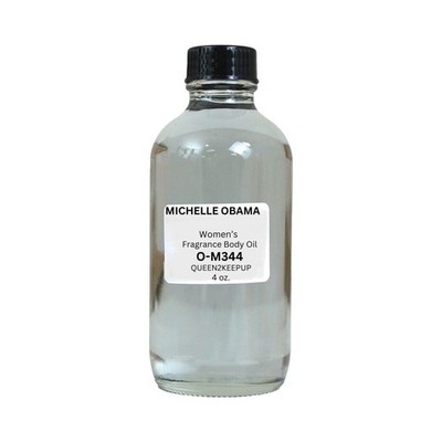 Michelle Obama (Women) Body Oil 4 oz Fragrance Similar All Natural Scent