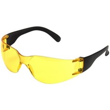 Image of Safety Glasses Specs Spectacles EN166 Work Clear Smoke Yellow Anti-Scratch Lens