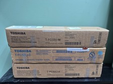 Genuine Set of 3 Toshiba T-FC50U CMK Toner Cartridges e-STUDIO2555/3055/3555