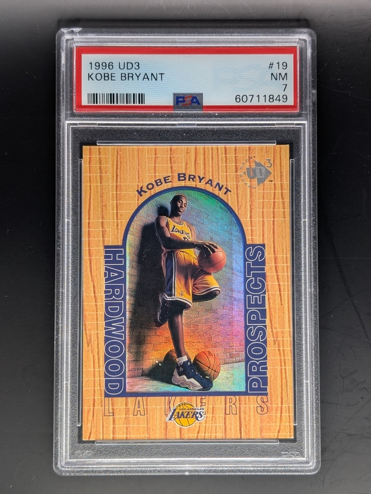 Kobe Bryant 1996 Upper Deck UD3 #19 Hardwood Prospects Price Guide 