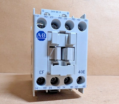 Allen-Bradley 700-CF400DJ IEC Contactor / Control Relay, 4NO, 24VDC Coil(New NB)