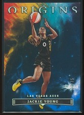 Jackie Young 2023 Panini Origins WNBA Blue /75 #43