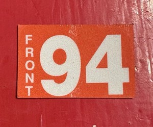 Original 1994 Washington Motor Vehicle License Plate Tag Same For Car And Truck