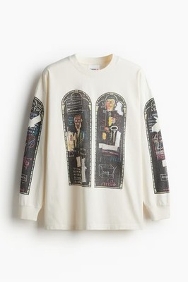 Sweatshirt Jean-Michel Basquiat  Ev&Tela New York  x H&M  ''S'' NEU