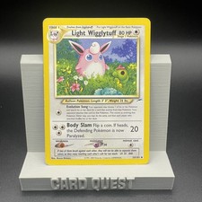 Pokemon TCG Light Wigglytuff 54/105 Neo Destiny Uncommon Regular LP on eBay