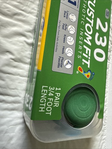Dr. Scholl CUSTOM FIT CF230 ORTHESENEINLAGEN SCHUHEINLAGEN Neu Original - Bild 2 von 3