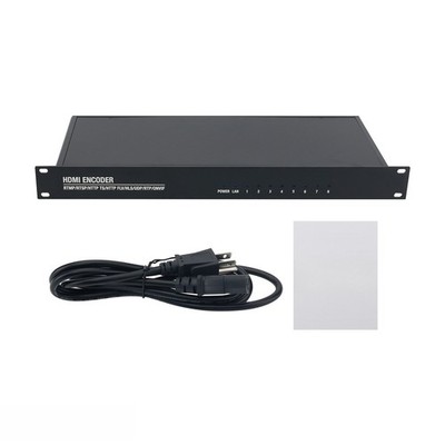 8CH H.265 1U HDMI Encoder PC NVR Video Encoder for RTMP/RTSP/HTTP TS/HTTP