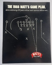 The 1988 Matt’s Game Plan, Vive les 100 ans, billets de saison SU Football, 4 pièces