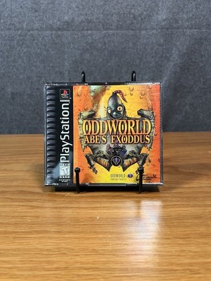 Oddworld: Abe's Exoddus (PS1, 1998) 2-Disc - CIB Professionally Resurfaced