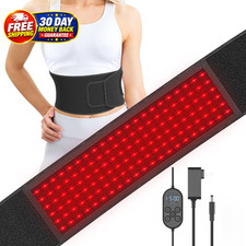 Red Light Therapy Belt Near-Infrared-Light Therapy Wrap for Body Wearable Lar...