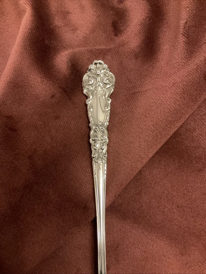 RENACIMIENTO FRANCÉS por Reed&Barton Sterling cóctel/cáscara tenedor(s) de pescado)-¡Sin monos! Foto 3 de 4