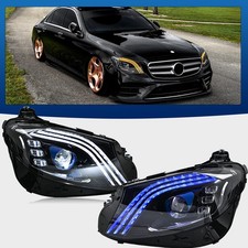 LED Headlights For Mercedes-Benz E-Class W213 2016-2021 Upgrade Assembly LH+RH