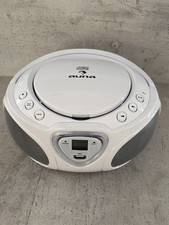 Auna Ghettoblaster, tragbare Stereoanlage Blu...