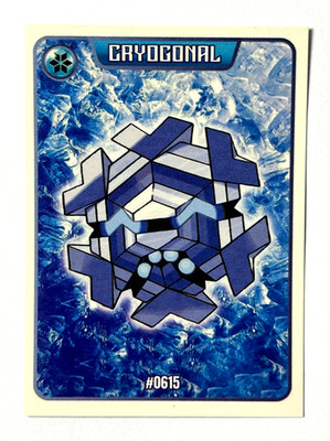2025 POKEMON EVOLUTIONS 3R Sticker #171 CRYOGONAL