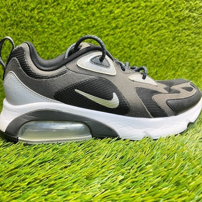 Nike Air Max 200 Mens Size 6 Black White Athletic Running Walking Shoes Sneakers