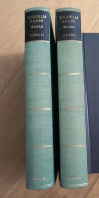 Wilhelm Raabe. Werke in zwei Bänden. Band 1 & 2. Knaur Klassiker.