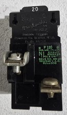 PUSHMATIC P120 CIRCUIT BREAKER 1 POLE 20 AMP BREAKER