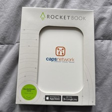 Rocketbook Core Executive 36 Page Dot Grid Smart Notebook/Pen/Microfiber Cloth