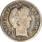 1893-S Barber Dime