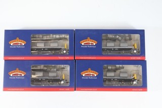 Bachmann OO Gauge BAA Steel Carrier Wagons x4 (0524)