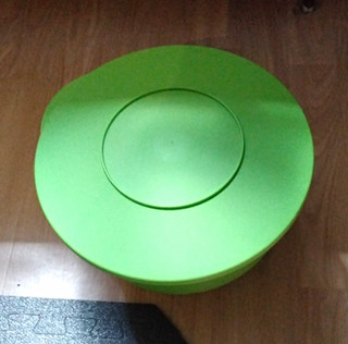 Tupperware Junge Welle 4 3l Grün 3 tlg. mit Schüssel & Deckel 28 cm grün