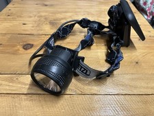Petzl Head Torch with Battery Compartment and Headstrap