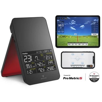 NEU 2025 Voice Caddie SC4 PRO Golf Launch Monitor + 3D Driving Range Simulator - Bild 1 von 4