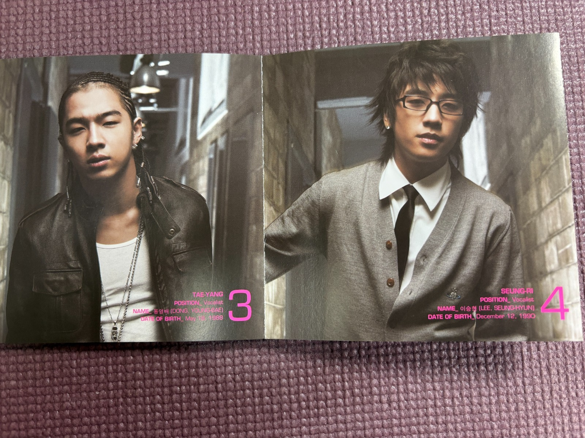 BIGBANG Third Single Album CD Set | eBay