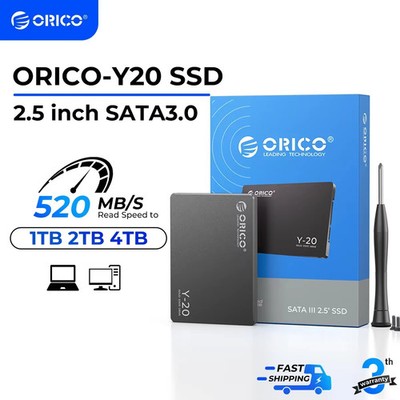 ORICO 4TB SATA III SSD 2.5  Internal Solid State Drive 3D NAND UP to 550MB/s