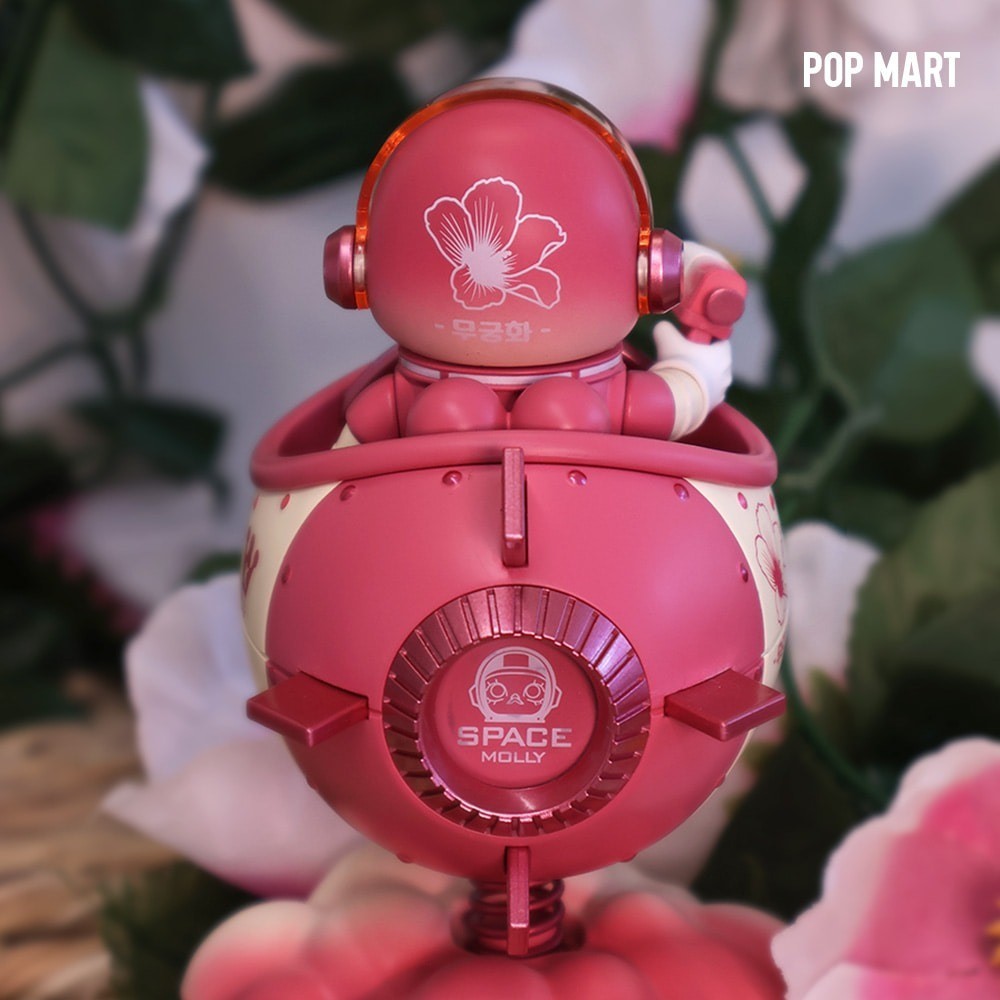 POP MART Genuine Mega Space Molly 100% Blooming Korea Exclusive