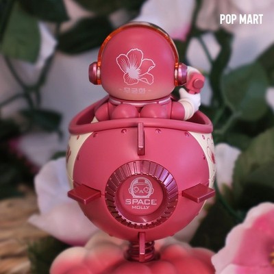 POP MART Genuine Mega Space Molly 100% Blooming Korea Exclusive