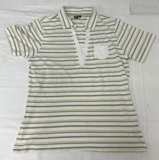 Gestreiftes T-Shirt aus 100% Baumwolle, Gr. M (40/42), Made in Africa