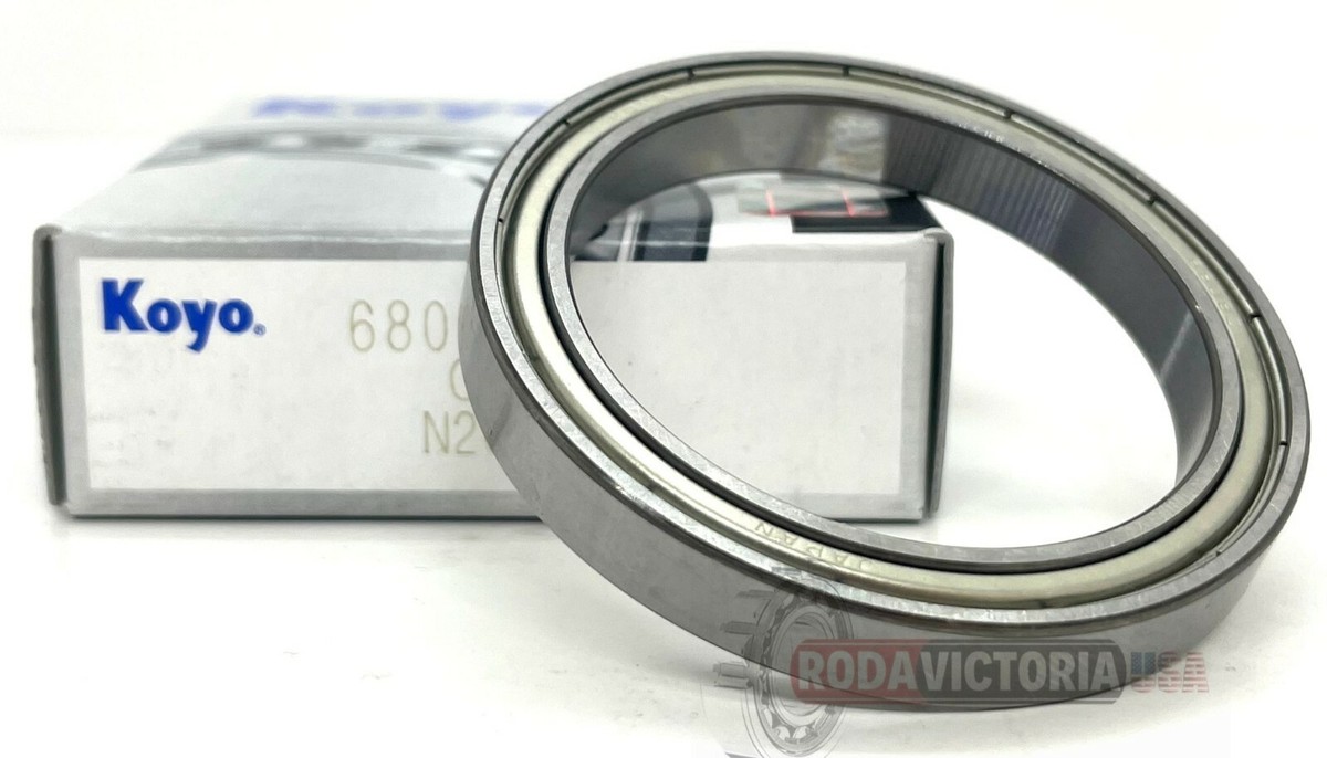 KOYO JAPAN 6808 ZZ Deep Groove Ball Bearings 40x52x7mm. 6808-ZZ