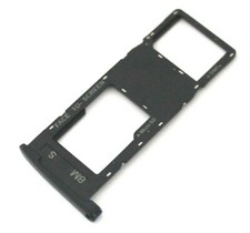 OEM MOTOROLA MOTO G6 PLUS XT1926-6 REPLACEMENT BLACK MICRO SD SIM CARD TRAY