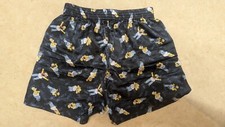 Simpsons Satin Boxer Boxershorts 2004 Gr. S TOP Zustand - lag nur im Schrank