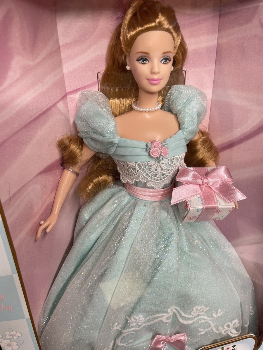 Birthday Wishes Barbie in box Collector Edition Second In A Series